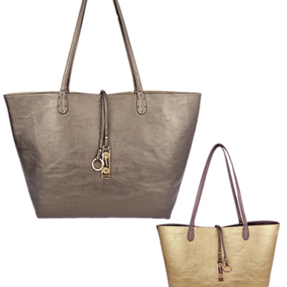 Leather Large Tote Bag - Picture 2 of 2